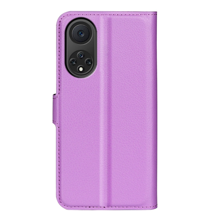 For Huawei nova 9 Litchi Texture Horizontal Flip Protective Case with Holder & Card Slots & Wallet