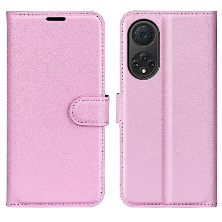 For Huawei nova 9 Litchi Texture Horizontal Flip Protective Case with Holder & Card Slots & Wallet