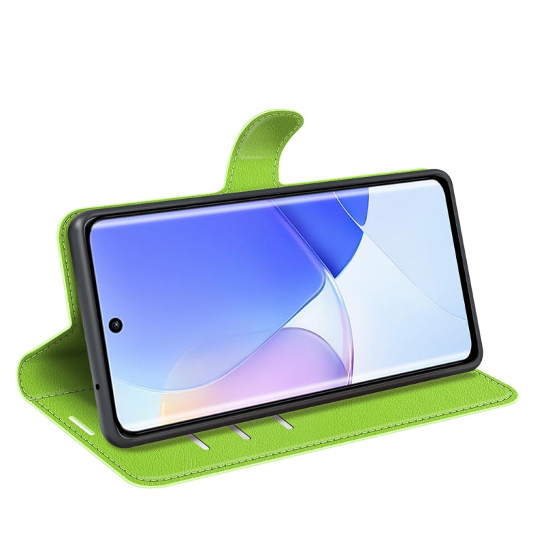 For Huawei nova 9 Litchi Texture Horizontal Flip Protective Case with Holder & Card Slots & Wallet