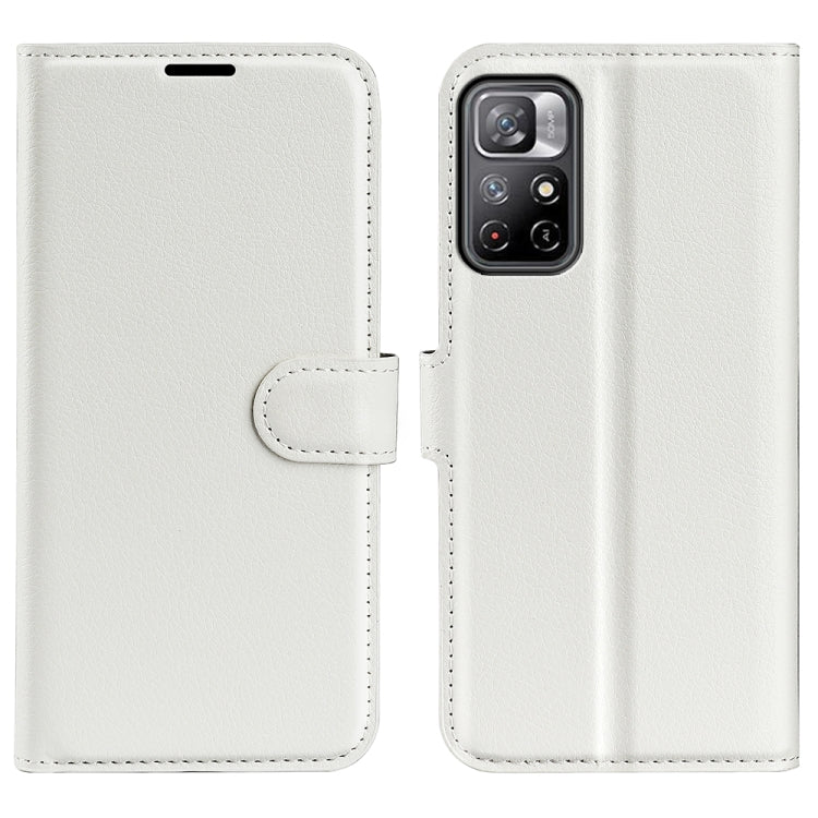 For Xiaomi Redmi Note 11 Litchi Texture Horizontal Flip Protective Case with Holder & Card Slots & Wallet