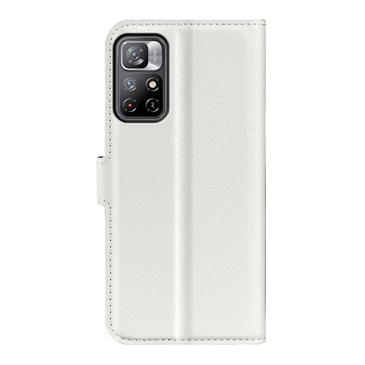 For Xiaomi Redmi Note 11 Litchi Texture Horizontal Flip Protective Case with Holder & Card Slots & Wallet