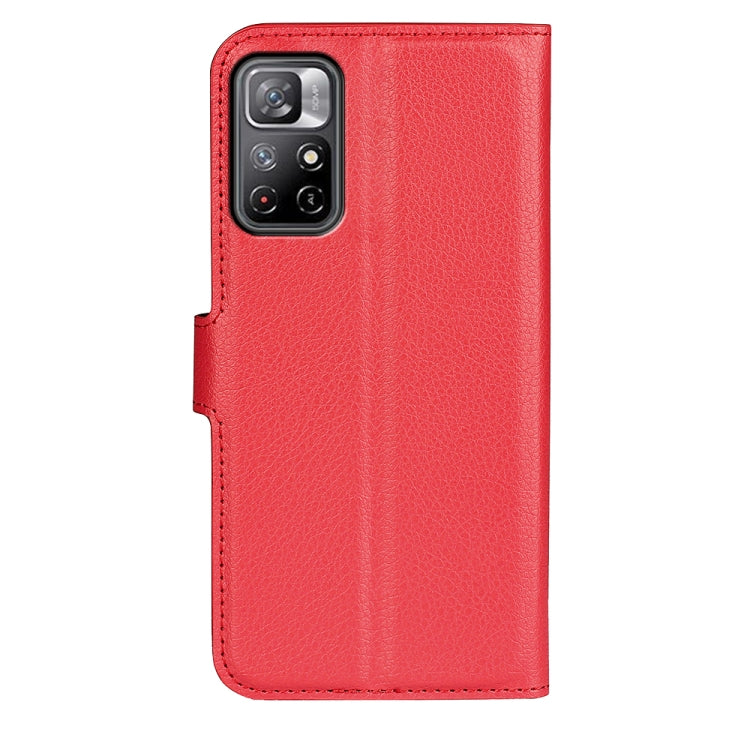 For Xiaomi Redmi Note 11 Litchi Texture Horizontal Flip Protective Case with Holder & Card Slots & Wallet