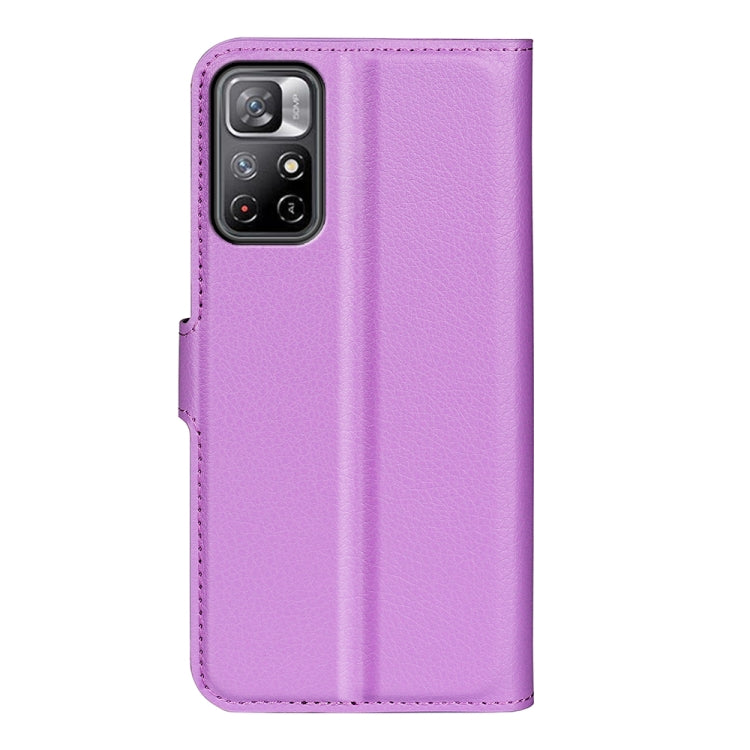 For Xiaomi Redmi Note 11 Litchi Texture Horizontal Flip Protective Case with Holder & Card Slots & Wallet