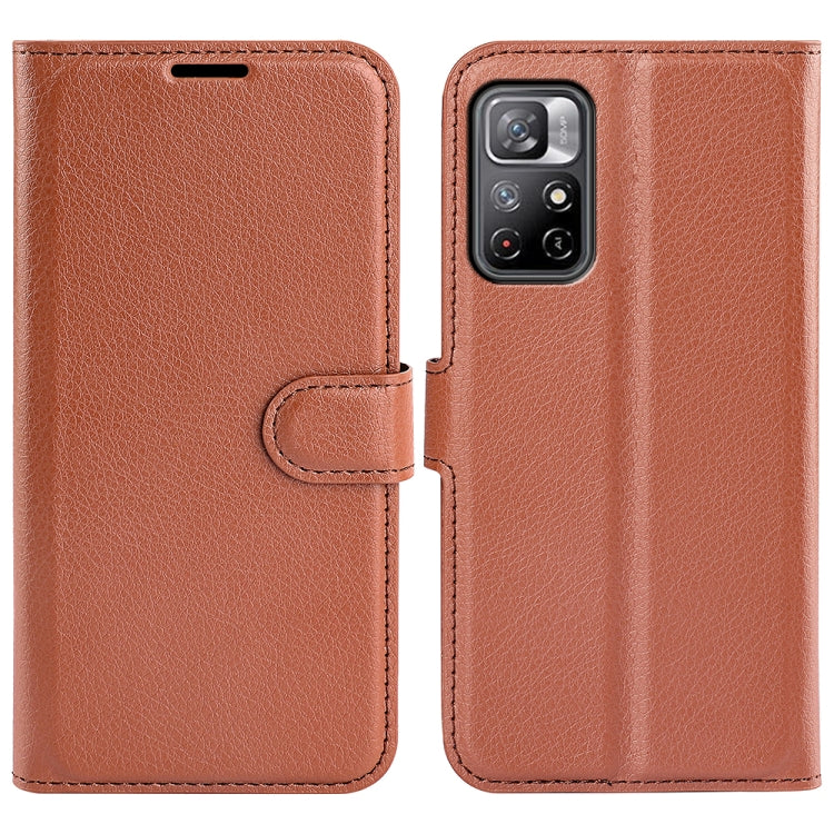 For Xiaomi Redmi Note 11 Litchi Texture Horizontal Flip Protective Case with Holder & Card Slots & Wallet