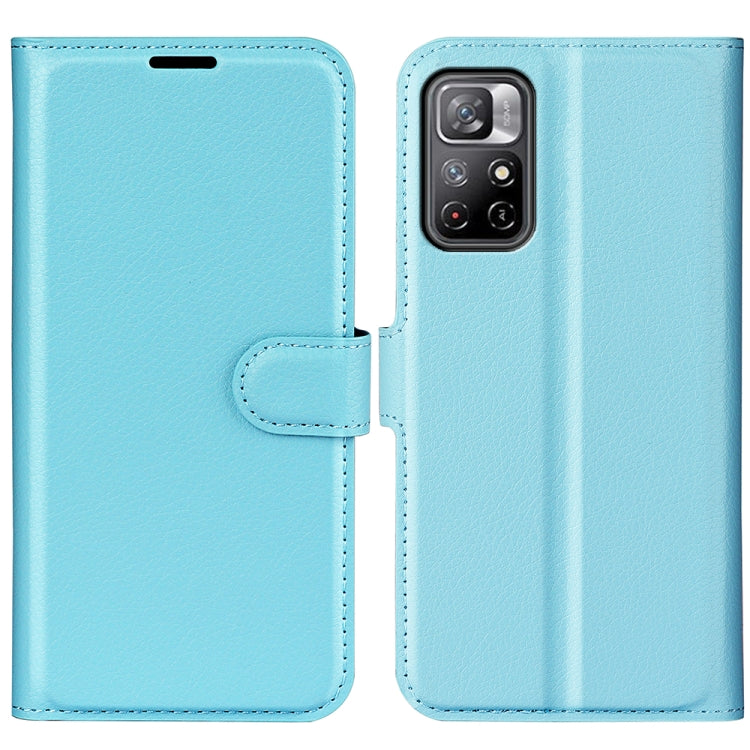 For Xiaomi Redmi Note 11 Litchi Texture Horizontal Flip Protective Case with Holder & Card Slots & Wallet