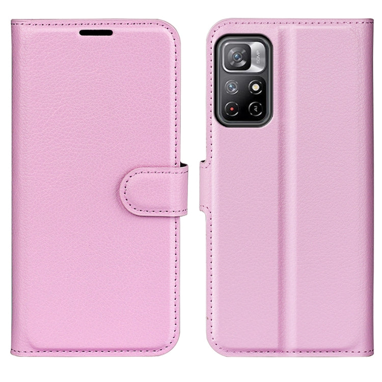 For Xiaomi Redmi Note 11 Litchi Texture Horizontal Flip Protective Case with Holder & Card Slots & Wallet