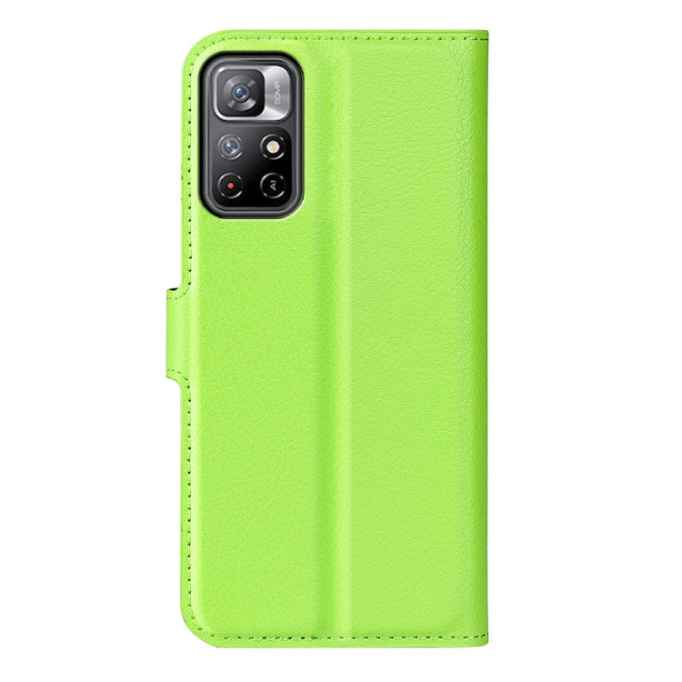 For Xiaomi Redmi Note 11 Litchi Texture Horizontal Flip Protective Case with Holder & Card Slots & Wallet