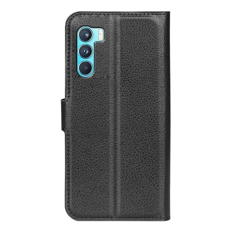 For OPPO K9 Pro Litchi Texture Horizontal Flip Protective Case with Holder & Card Slots & Wallet