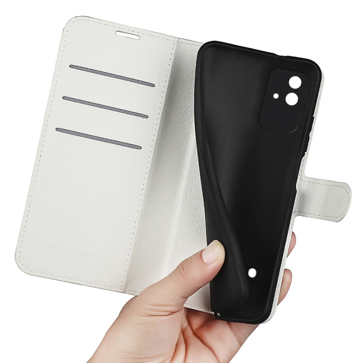 For OPPO Realme Narzo 50i Litchi Texture Horizontal Flip Protective Case with Holder & Card Slots & Wallet