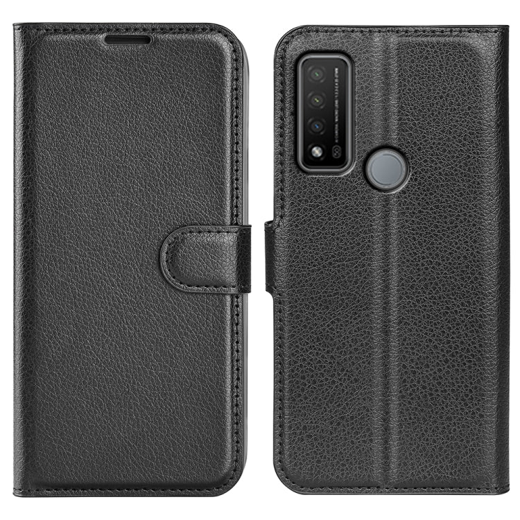 For TCL 20 R 5G Litchi Texture Horizontal Flip Phone Protective Case with Holder & Card Slots & Wallet