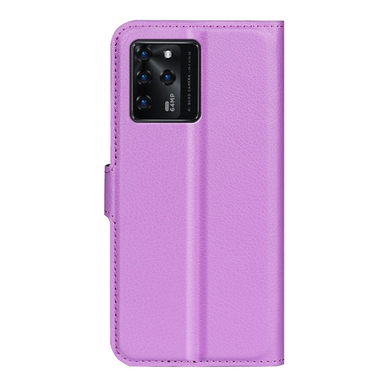 For ZTE Blade V30 Litchi Texture Horizontal Flip Phone Protective Case with Holder & Card Slots & Wallet