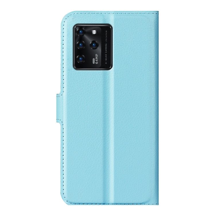 For ZTE Blade V30 Litchi Texture Horizontal Flip Phone Protective Case with Holder & Card Slots & Wallet