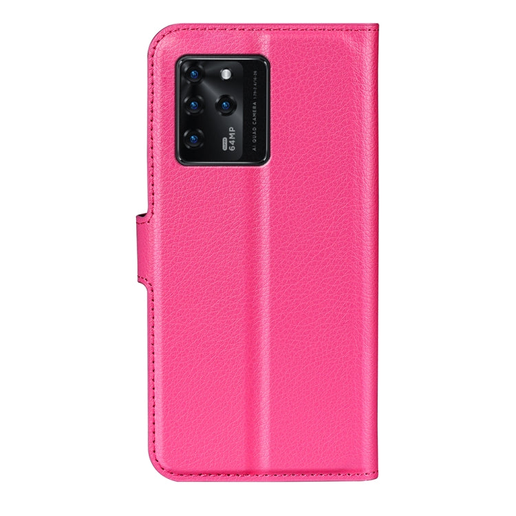 For ZTE Blade V30 Litchi Texture Horizontal Flip Phone Protective Case with Holder & Card Slots & Wallet