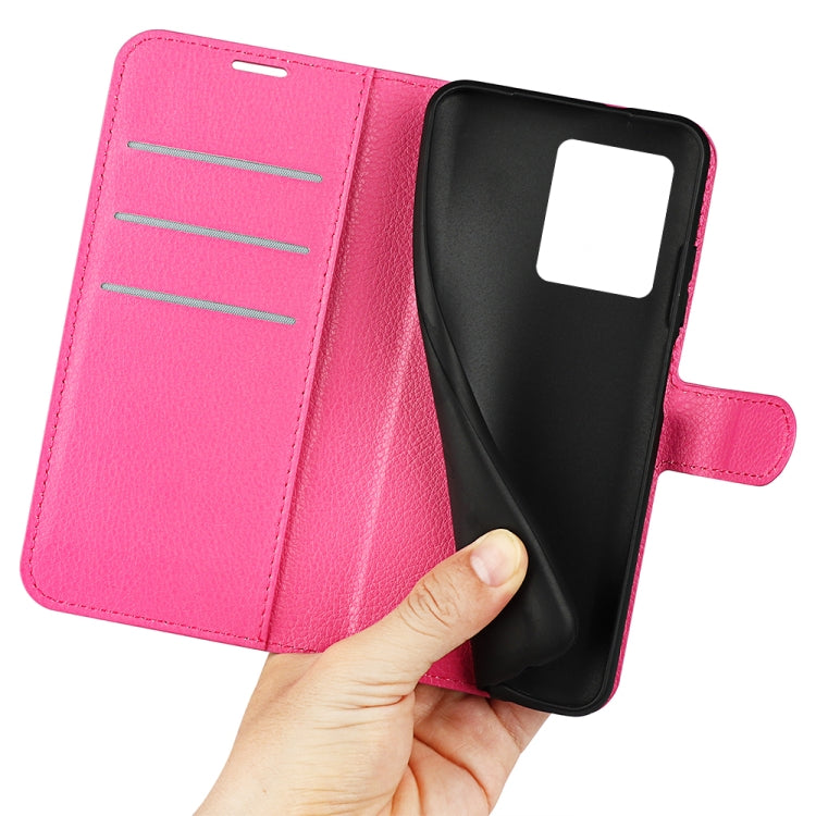 For ZTE Blade V30 Litchi Texture Horizontal Flip Phone Protective Case with Holder & Card Slots & Wallet