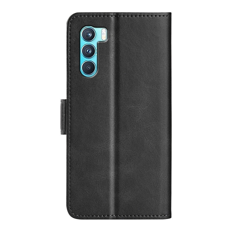 For OPPO K9 Pro Dual-side Magnetic Buckle Horizontal Flip Leather Case with Holder & Card Slots & Wallet