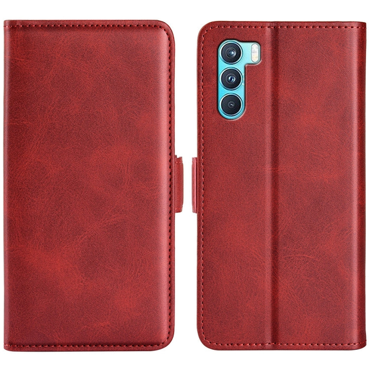 For OPPO K9 Pro Dual-side Magnetic Buckle Horizontal Flip Leather Case with Holder & Card Slots & Wallet