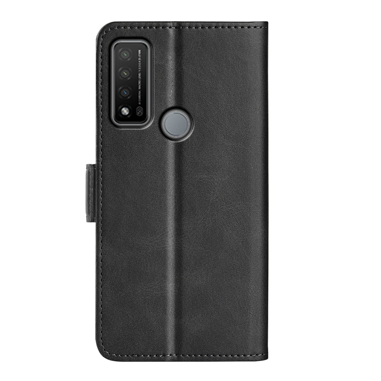 For TCL 20 R 5G Dual-side Magnetic Buckle Horizontal Flip Phone Leather Case with Holder & Card Slots & Wallet