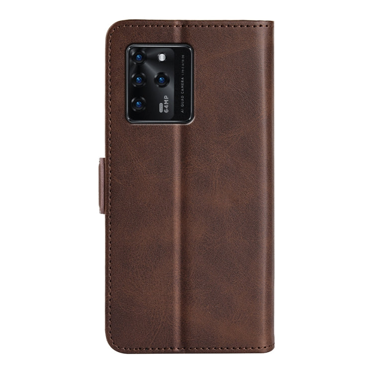 For ZTE Blade V30 Dual-side Magnetic Buckle Horizontal Flip Phone Leather Case with Holder & Card Slots & Wallet