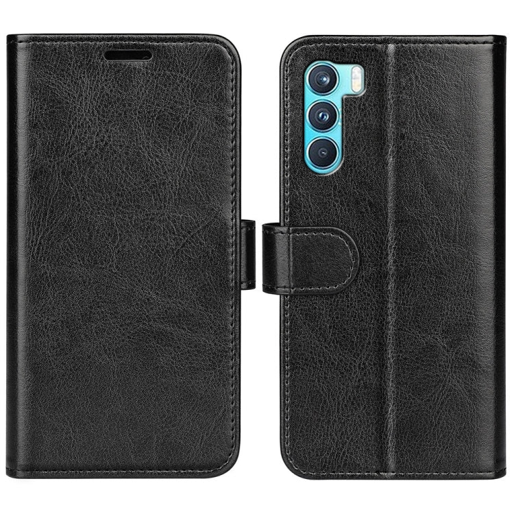 For OPPO K9 Pro R64 Texture Single Horizontal Flip Protective Case with Holder & Card Slots & Wallet& Photo Frame