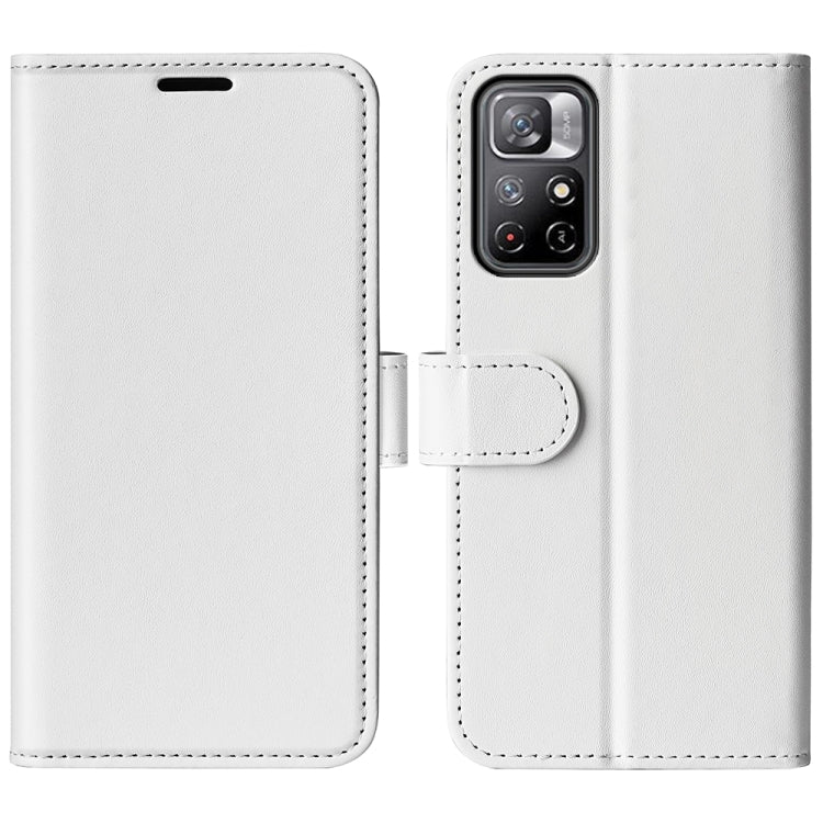 For Xiaomi Redmi Note 11 R64 Texture Single Horizontal Flip Protective Case with Holder & Card Slots & Wallet & Photo Frame
