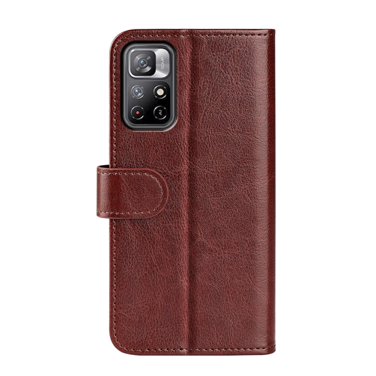 For Xiaomi Redmi Note 11 R64 Texture Single Horizontal Flip Protective Case with Holder & Card Slots & Wallet & Photo Frame