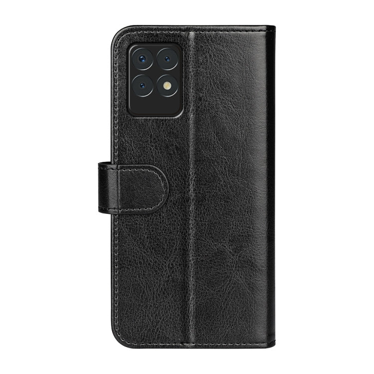 For OPPO Realme 8i R64 Texture Single Horizontal Flip Protective Case with Holder & Card Slots & Wallet & Photo Frame