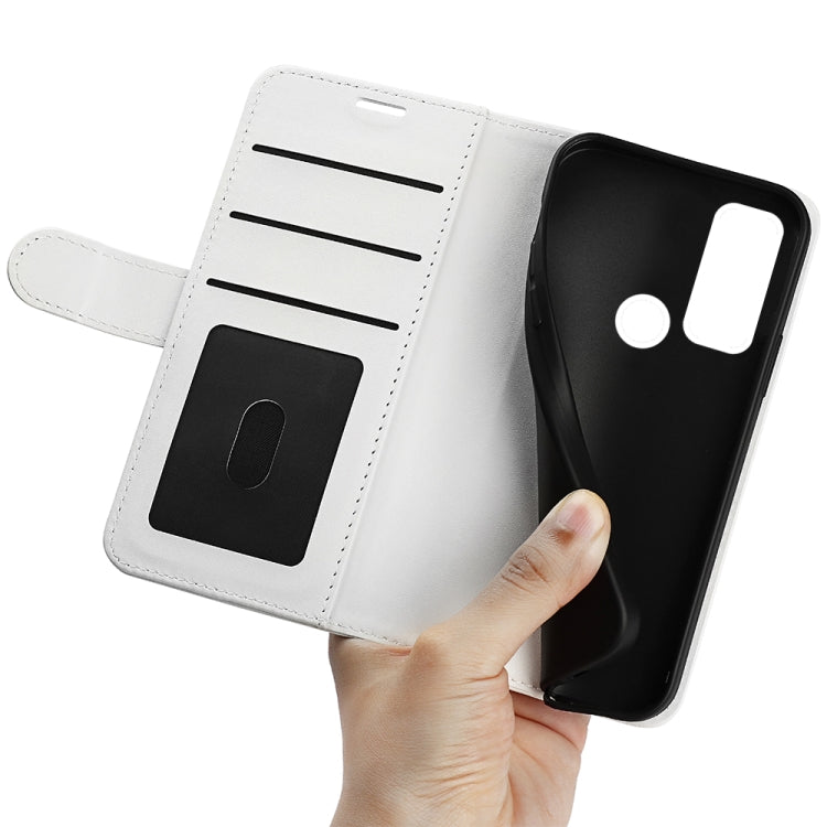 For TCL 20 R 5G R64 Texture Single Horizontal Flip Phone Protective Case with Holder & Card Slots & Wallet& Photo Frame