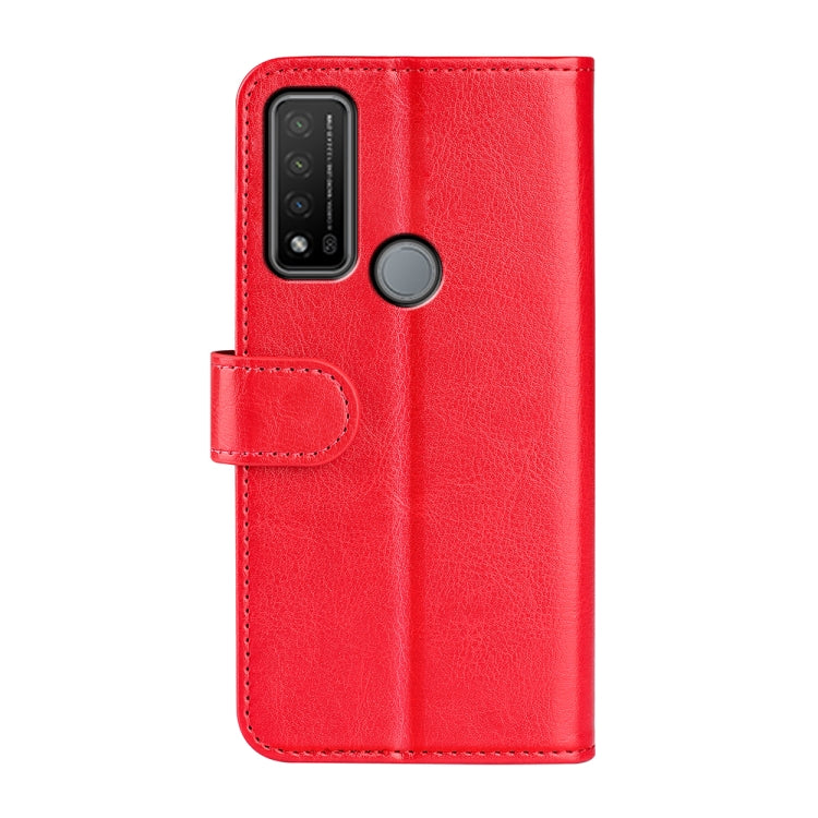 For TCL 20 R 5G R64 Texture Single Horizontal Flip Phone Protective Case with Holder & Card Slots & Wallet& Photo Frame