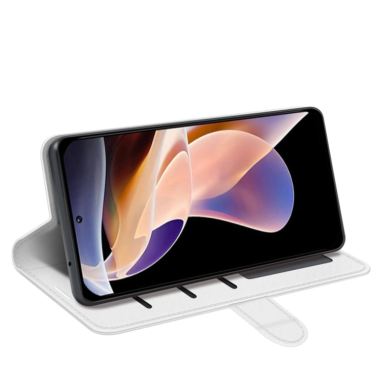 For Xiaomi Redmi Note 11 Pro / Note 11 Pro+ R64 Texture Single Horizontal Flip Protective Case with Holder & Card Slots & Wallet & Photo Frame