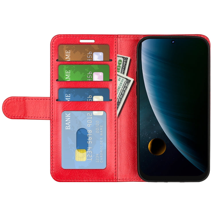 For ZTE Blade V30 R64 Texture Single Horizontal Flip Phone Protective Case with Holder & Card Slots & Wallet& Photo Frame