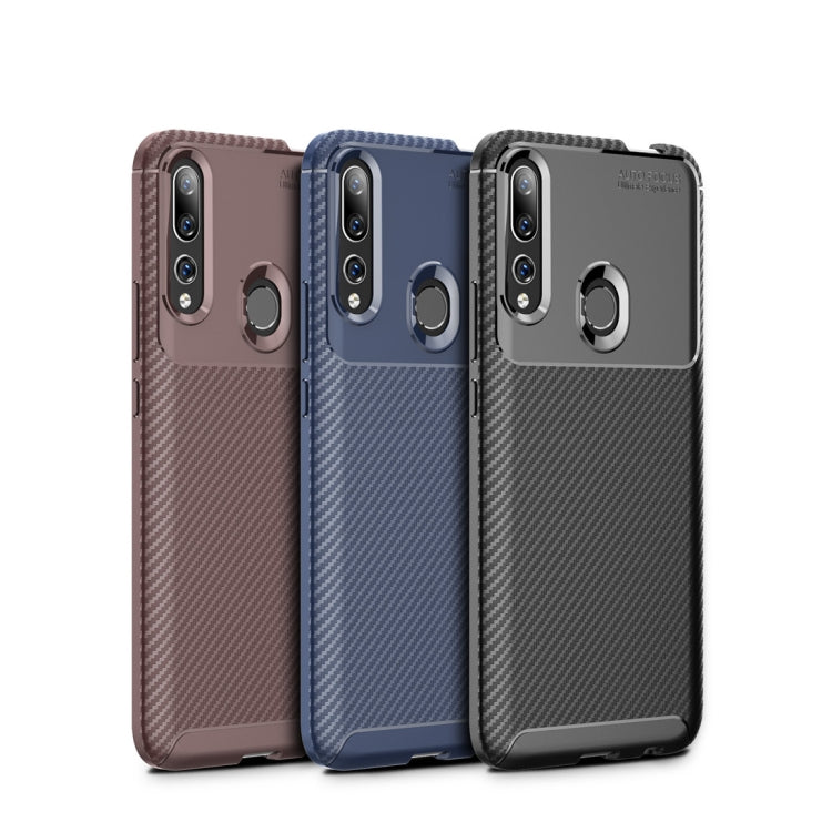 Beetle Series Carbon Fiber Texture Shockproof TPU Case for Huawei Y9Prime 2019 / P smart Z