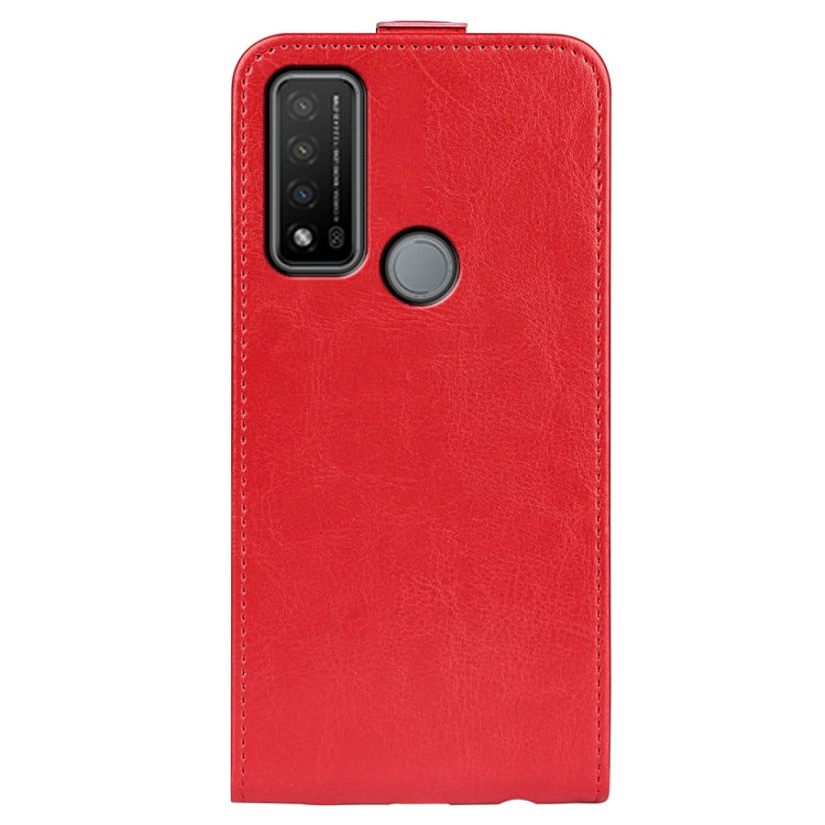 For TCL 20 R 5G R64 Texture Single Vertical Flip Leather Phone Protective Case with Card Slots & Photo Frame