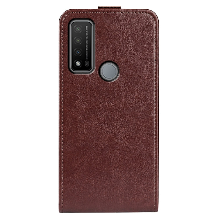 For TCL 20 R 5G R64 Texture Single Vertical Flip Leather Phone Protective Case with Card Slots & Photo Frame