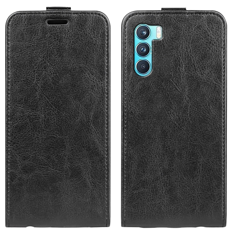For OPPO K9 Pro R64 Texture Single Vertical Flip Leather Protective Case with Card Slots & Photo Frame