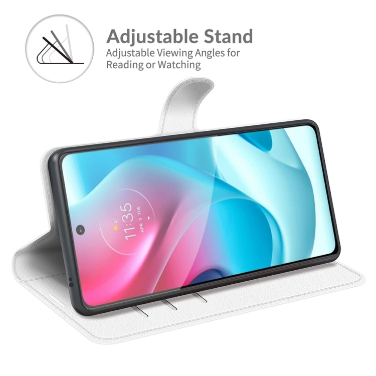 For Motorola Moto G60S Litchi Texture Horizontal Flip Phone Protective Case with Holder & Card Slots & Wallet