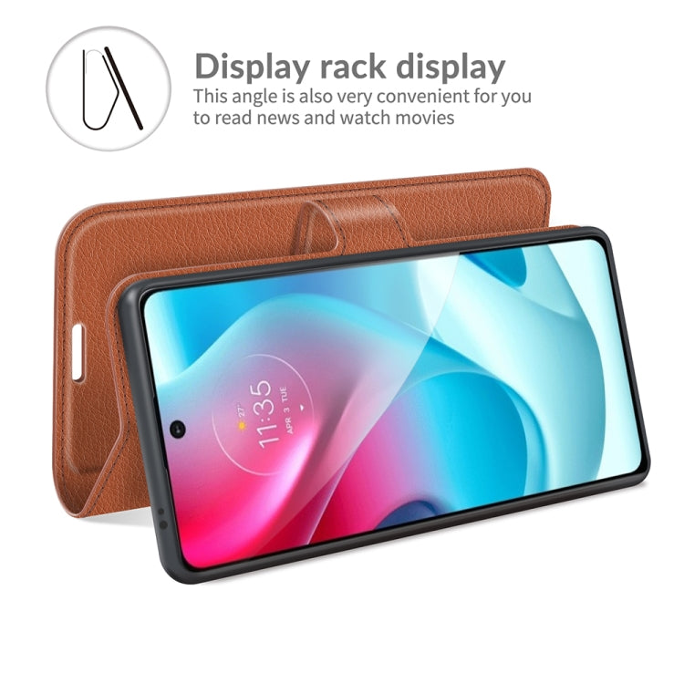For Motorola Moto G60S Litchi Texture Horizontal Flip Phone Protective Case with Holder & Card Slots & Wallet