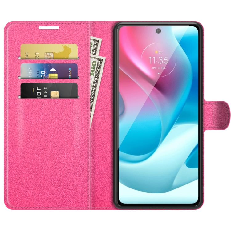 For Motorola Moto G60S Litchi Texture Horizontal Flip Phone Protective Case with Holder & Card Slots & Wallet