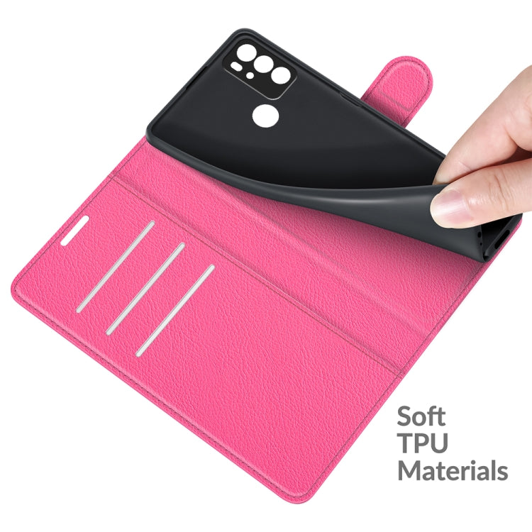 For Motorola Moto G60S Litchi Texture Horizontal Flip Phone Protective Case with Holder & Card Slots & Wallet