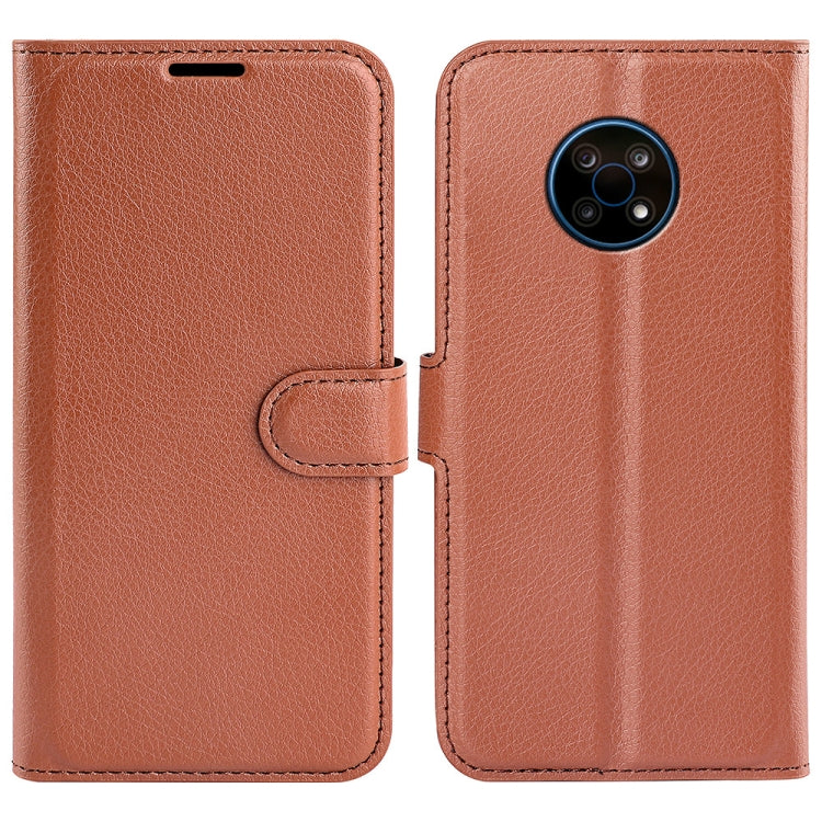 For Nokia G50 Litchi Texture Horizontal Flip Protective Case with Holder & Card Slots & Wallet