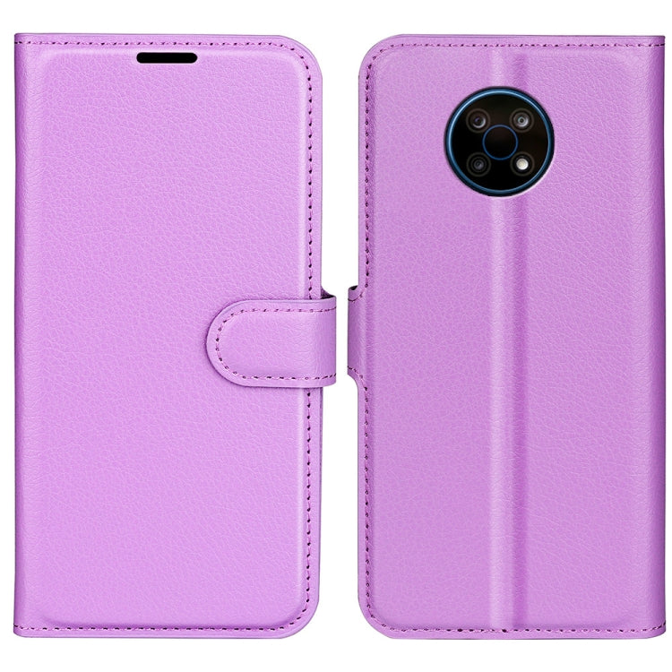 For Nokia G50 Litchi Texture Horizontal Flip Protective Case with Holder & Card Slots & Wallet