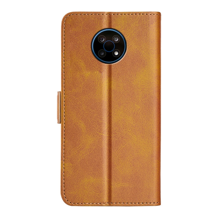 For Nokia G50 Dual-side Magnetic Buckle Horizontal Flip Phone Leather Case with Holder & Card Slots & Wallet