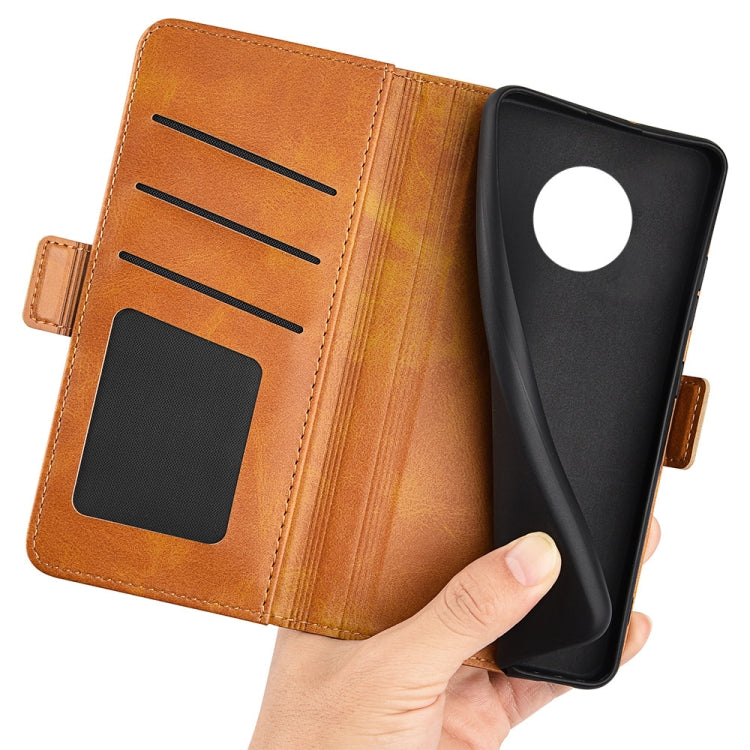 For Nokia G50 Dual-side Magnetic Buckle Horizontal Flip Phone Leather Case with Holder & Card Slots & Wallet