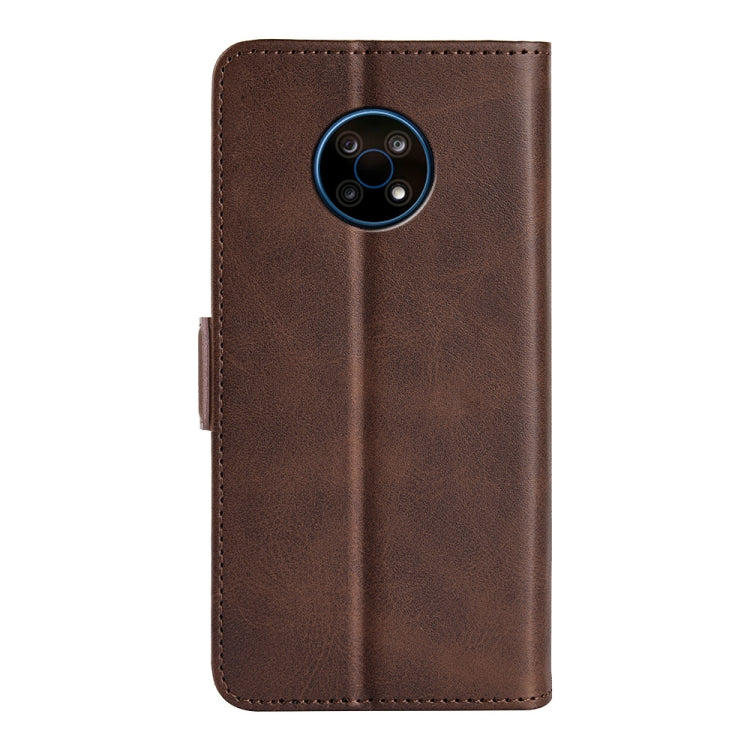 For Nokia G50 Dual-side Magnetic Buckle Horizontal Flip Phone Leather Case with Holder & Card Slots & Wallet