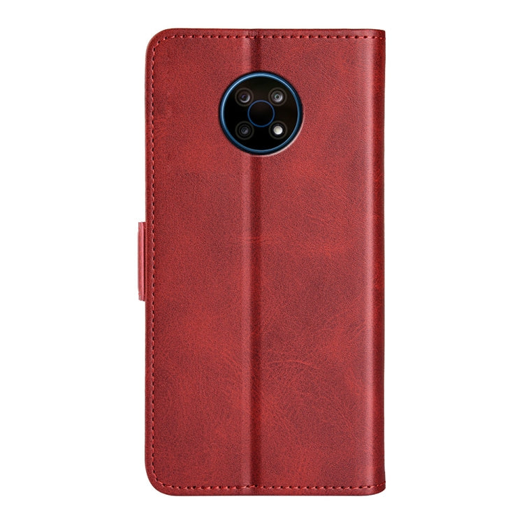 For Nokia G50 Dual-side Magnetic Buckle Horizontal Flip Phone Leather Case with Holder & Card Slots & Wallet