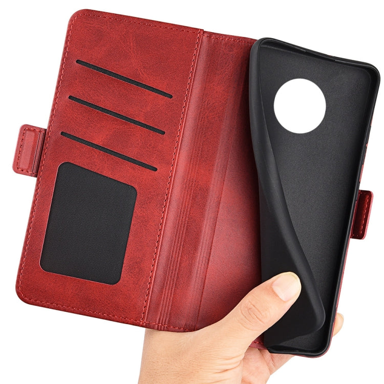 For Nokia G50 Dual-side Magnetic Buckle Horizontal Flip Phone Leather Case with Holder & Card Slots & Wallet