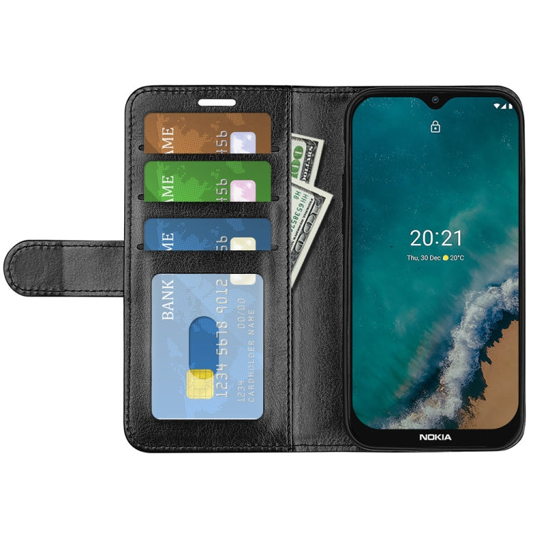 For Nokia G50 R64 Texture Single Horizontal Flip Phone Protective Case with Holder & Card Slots & Wallet& Photo Frame