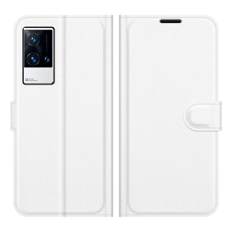 Litchi Texture Leather Phone Case For vivo iQOO 8 Pro