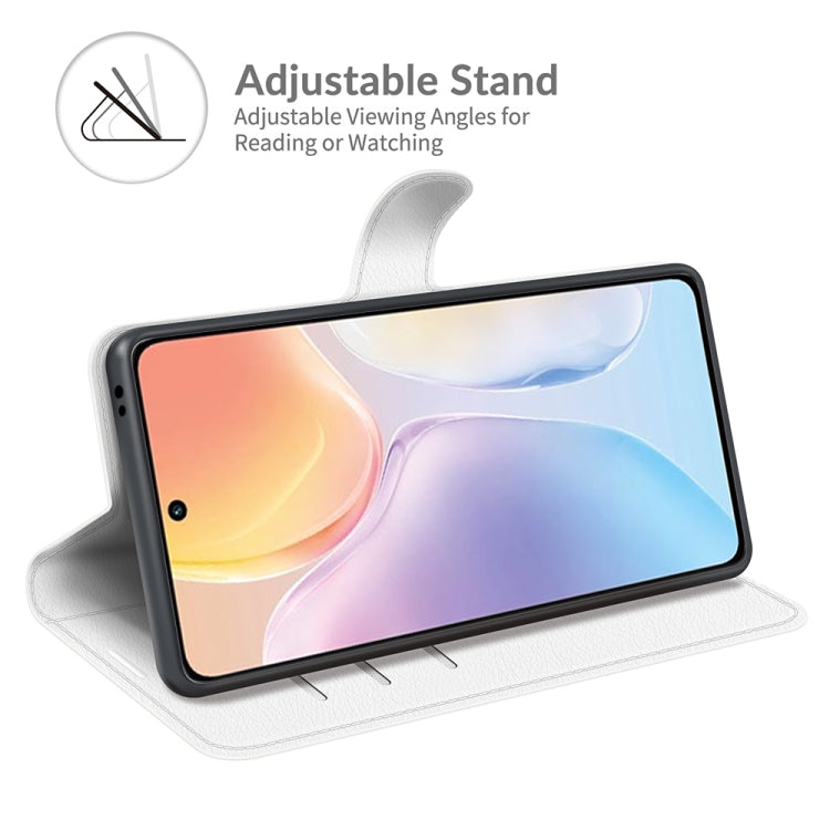 Litchi Texture Leather Phone Case For vivo X70