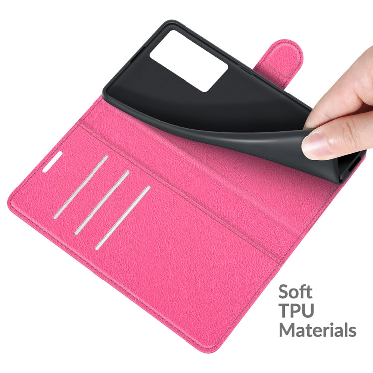 Litchi Texture Leather Phone Case For vivo X70