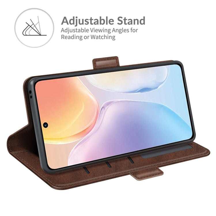 For vivo X70 Dual-side Magnetic Buckle Flip Leather Phone Case